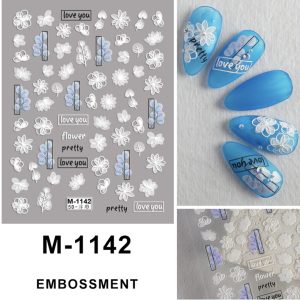 Abtibild Sticker Unghii 5D M- 1142