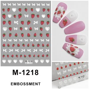 Abtibild Sticker Unghii 5D M- 1218