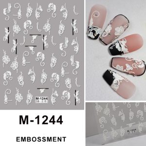 Abtibild Sticker Unghii 5D M- 1244