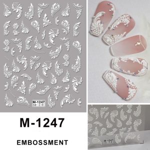 Abtibild Sticker Unghii 5D M- 1247