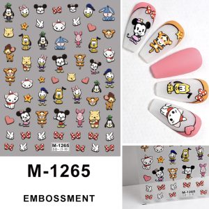 Abtibild Sticker Unghii 5D M- 1265