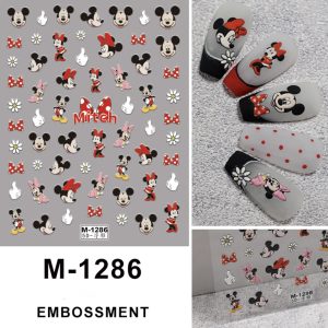 Abtibild Sticker Unghii 5D M- 1286