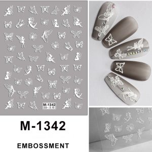 Abtibild Sticker Unghii 5D M- 1342