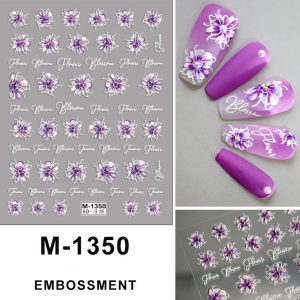 Abtibild Sticker Unghii 5D M- 1350