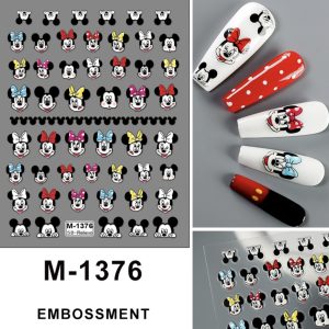 Abtibild Sticker Unghii 5D M- 1376