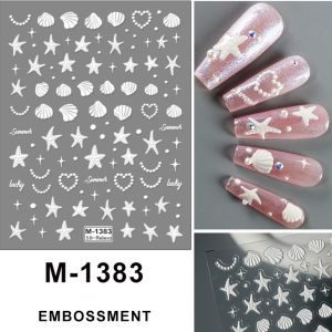 Abtibild Sticker Unghii 5D M- 1383