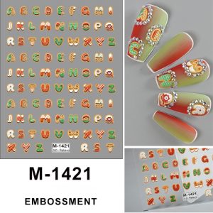 Abtibild Sticker Unghii 5D M- 1421