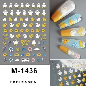 Abtibild Sticker Unghii 5D M-1436