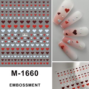 Abtibild Sticker Unghii 5D M- 1660