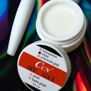 Gel Uv/Led CCN alb laptos original autonivelant 15gr.