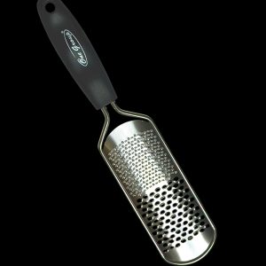 Pila razuitoare profesionala din otel inoxidabil Stainless Steel pentru calcaie cu gauri mici si mari