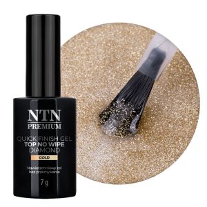 Top Coat Quick Finish Diamond NTN Premium Gold 7g