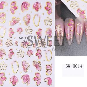 Abtibild Sticker Unghii SW-H014