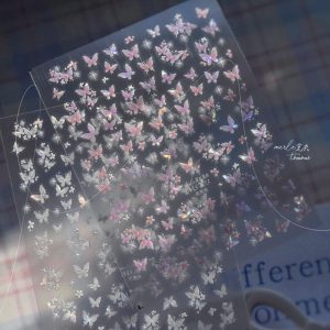 Abtibild Sticker Unghii MS 803 Roz