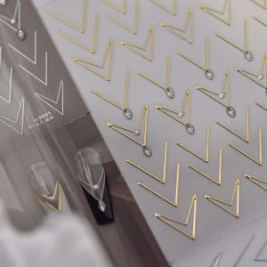 Abtibild Sticker Unghii 5001 Auriu