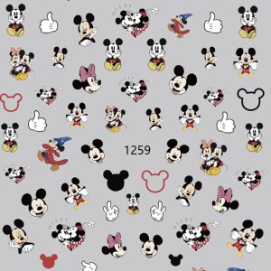 Abtibild Sticker Unghii 1259