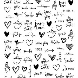 Abtibild Sticker Unghii 1063