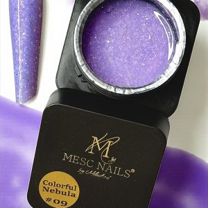 Builder Gel Mesc Nebula Colorful  HEMA /TPO FREE #09 20gr.