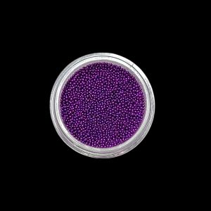 Caviar mov decor unghii