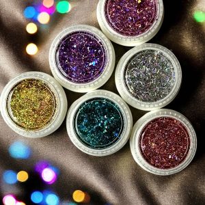 Fulgi decor unghii 6 nuante