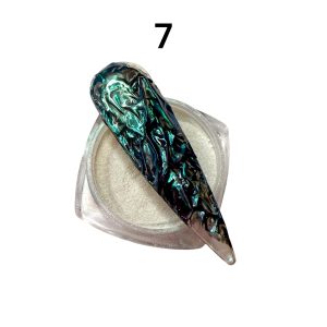 Pigment cu efect de oglindă verde nr.7