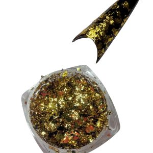 Foita aurie maruntita ultra-subțire pentru decorațiuni