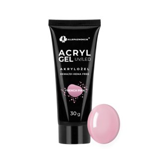 Acrylgel Polygel Allepaznokcie HEMA/Di-HEMA Free French Pink 30 ml