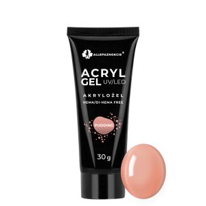 Acrylgel Polygel Allepznokcie HEMA/Di-HEMA Free Pudding 30 ml