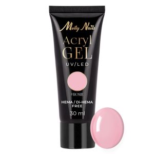 Acrylgel Polygel Molly Nails HEMA/Di-HEMA Free Rosie 30 ml