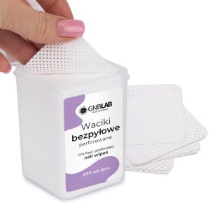 Dischete perforate antipraf pentru unghii albe 5x5 cm 200 buc.