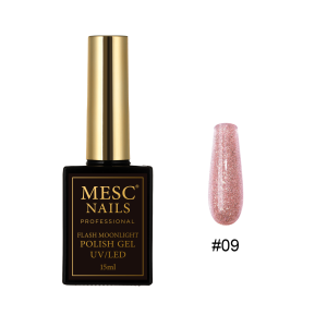Oja Semipermanenta FLASH MOONLIGHT MESC #09 HEMA/TPO FREE 15ml