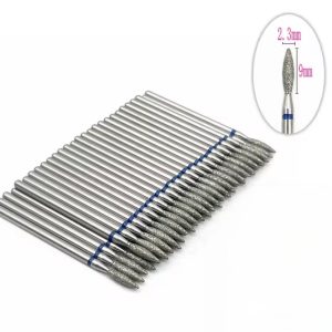 Bit diamantat pentru cuticula si exces de tesut epitelial - albastru 9/2,3mm