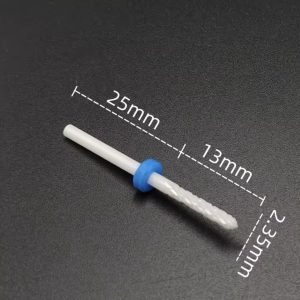 Bit Ceramica cuticula si under refill albastru-mediu 14mm
