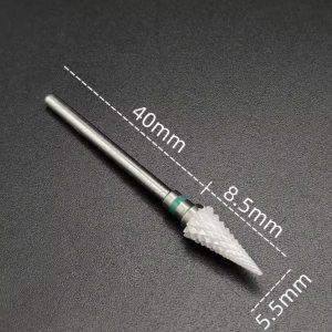 Bit ceramica pentru indepartarea materialului si under-refill - verde