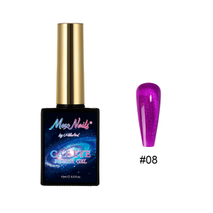 Oja Semipermanenta Cat Eye PURPLE LIGHT MESC #08 HEMA/TPO FREE 15ml