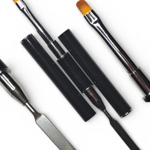 Pensulă ovală nr. 4 polygel - acryl gel