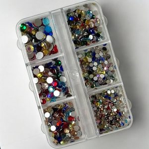 Pietricele decor unghii diverse marimi