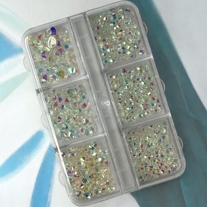 Pietricele decor unghii diverse marimi