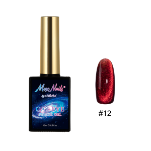 Oja Semipermanenta Cat Eye RED GOBLIN MESC #12 HEMA/TPO FREE 15ml