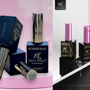 Pachet Top Coat Strong Mesc si Baza Strong Mesc