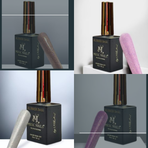 Pachet Rubber Base Nebula 4 piese