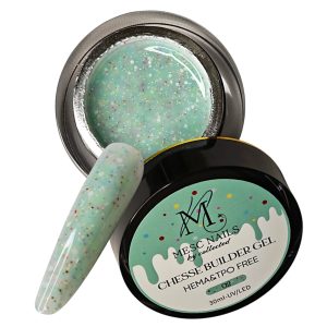 Builder gel MESC Chesse Glitter  #02 TPO/HEMA FREE 30gr.