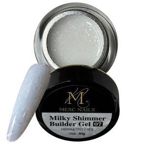 Builder Gel MESC Milky Shimmer #07 HEMA/TPO FREE 30gr.