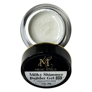 Builder Gel MESC Milky Shimmer #09 HEMA/TPO FREE 30gr.