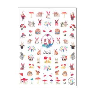 Abtibild autoadeziv pentru unghii de Paste CA-118