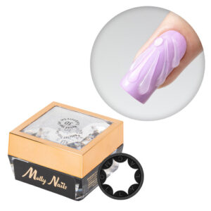 Gel Sculpture 3D Top Relief pentru decorațiuni efecte 3D Molly Nails fără HEMA/Di-HEMA + inel de siguranță 5gr.