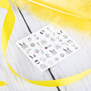 Abtibild cu apă de Paște A-1582