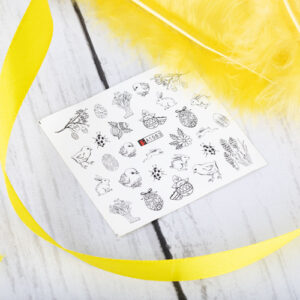 Abtibild cu apă de Paște A-1583