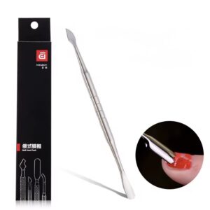 Instrument de impins si curatat cuticula profesional