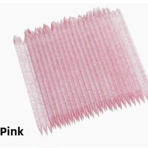 Betisoare din plastic pentru manichiura multifunctionale doua capete 100 buc.